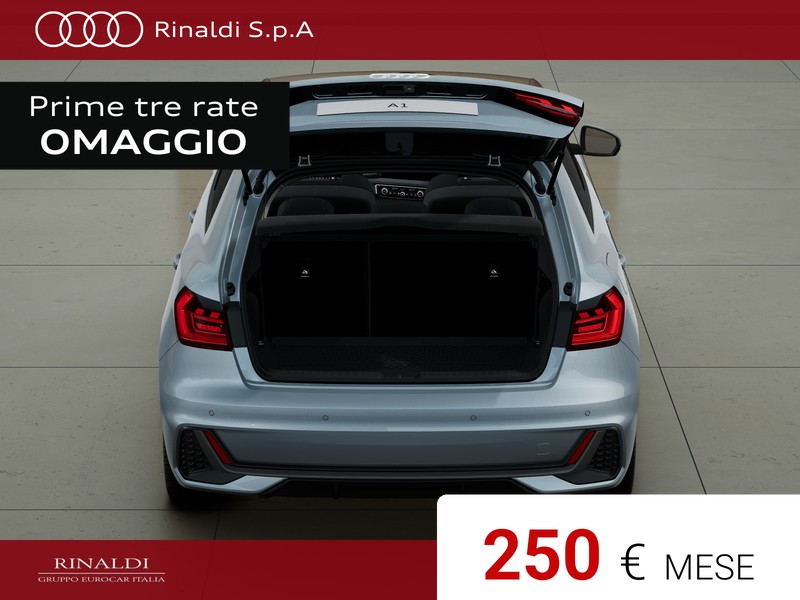 Audi A1 sportback 30 1.0 tfsi s line edition 116cv
