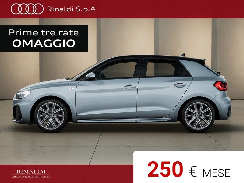 Audi A1 sportback 30 1.0 tfsi s line edition 116cv