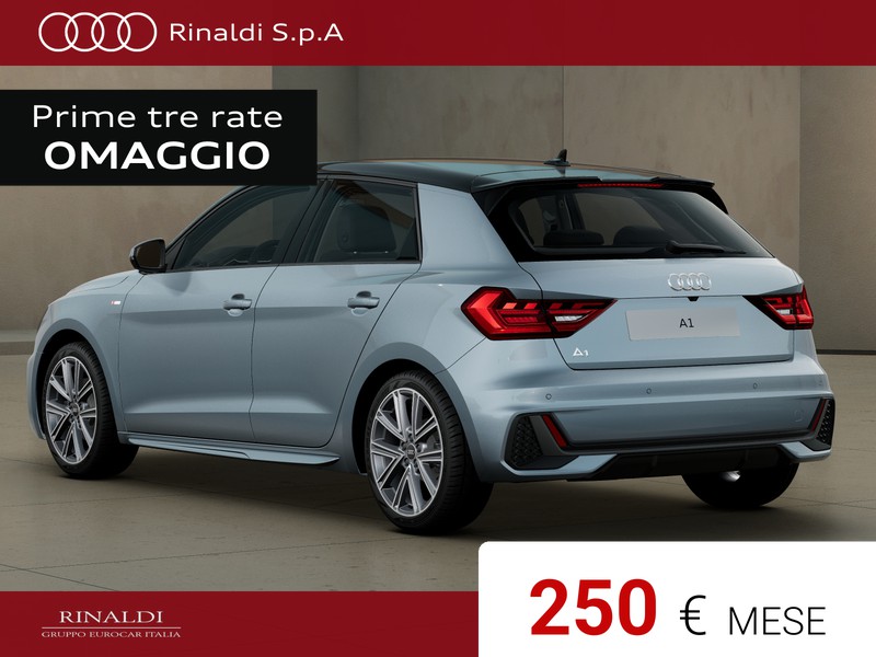 Audi A1 sportback 30 1.0 tfsi s line edition 116cv
