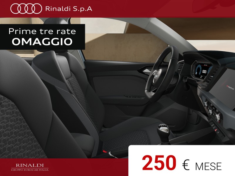 Audi A1 sportback 30 1.0 tfsi s line edition 116cv