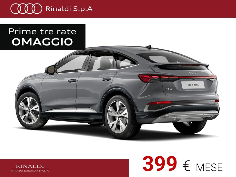 Audi Q4 e-tron sportback e-tron 40 s line edition