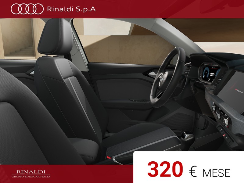 Audi A1 allstreet 30 1.0 tfsi identity contrast 116cv s tronic