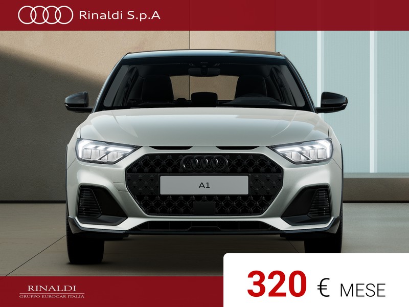 Audi A1 allstreet 30 1.0 tfsi identity contrast 116cv s tronic