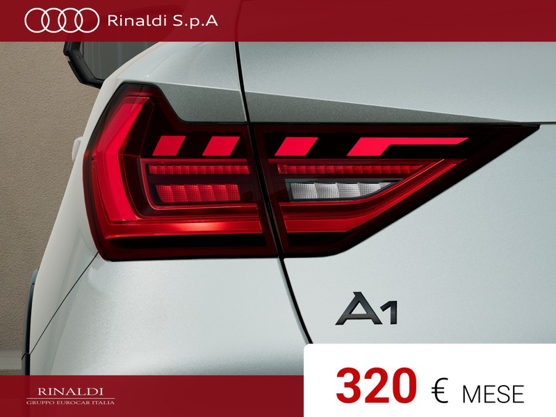 Audi A1 allstreet 30 1.0 tfsi identity contrast 116cv s tronic