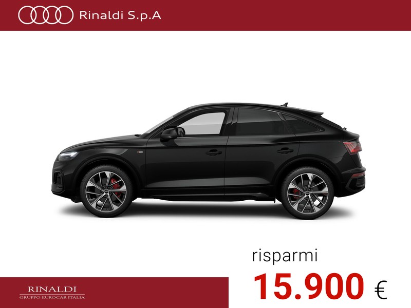 Audi Q5 sportback 40 2.0 tdi mhev 12v s line plus quattro s-tronic