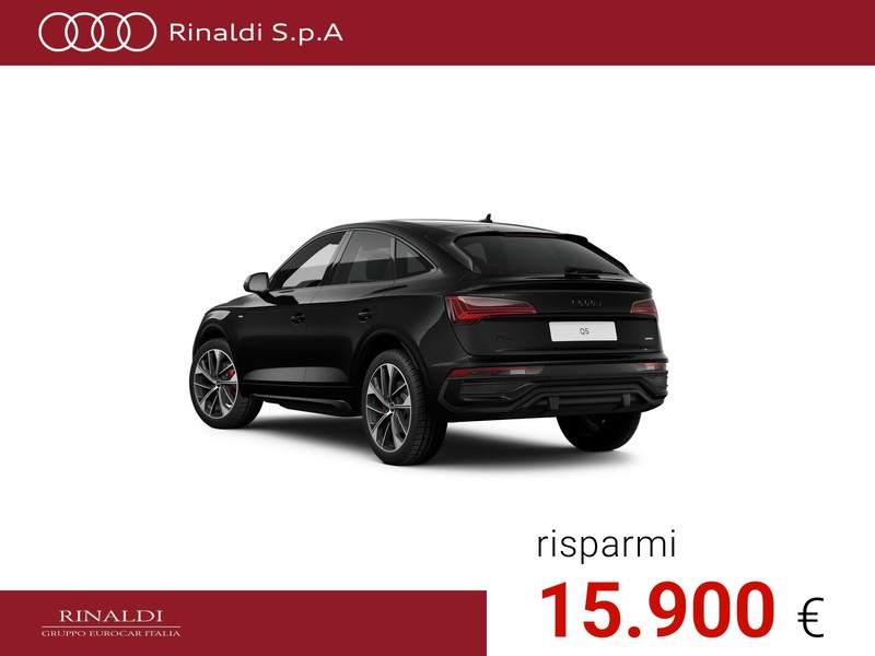 Audi Q5 sportback 40 2.0 tdi mhev 12v s line plus quattro s-tronic