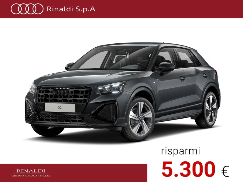Audi Q2 35 1.5 tfsi identity black