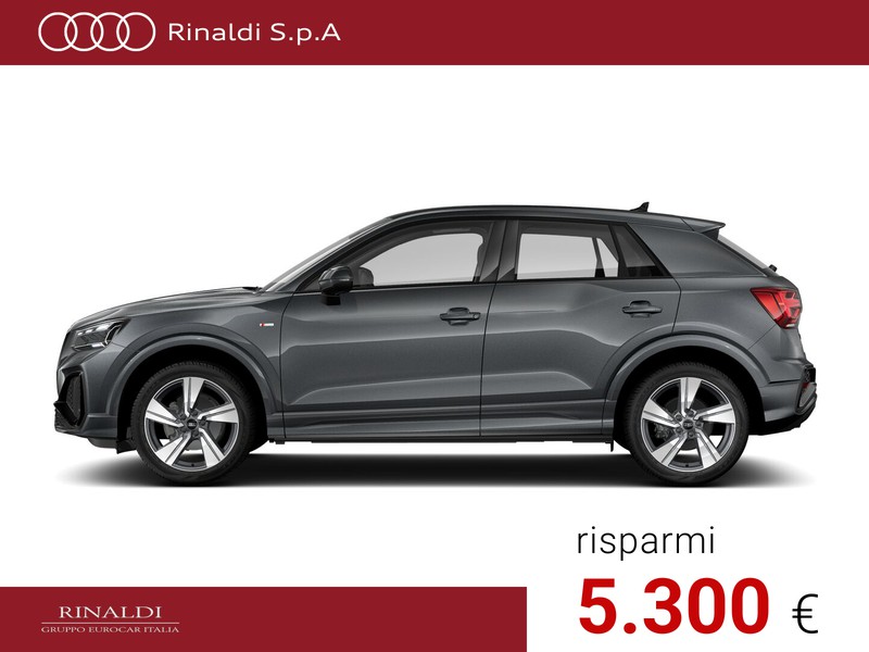 Audi Q2 35 1.5 tfsi identity black