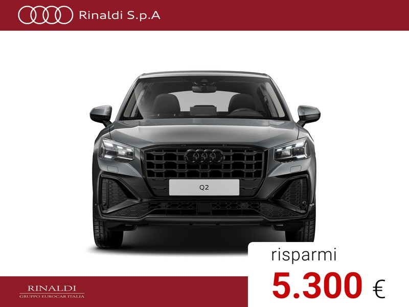 Audi Q2 35 1.5 tfsi identity black