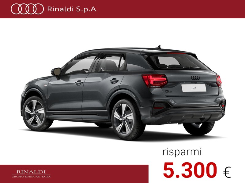 Audi Q2 35 1.5 tfsi identity black