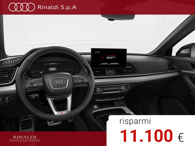 Audi Q5 sportback 40 2.0 tdi mhev 12v identity black quattro s-tronic