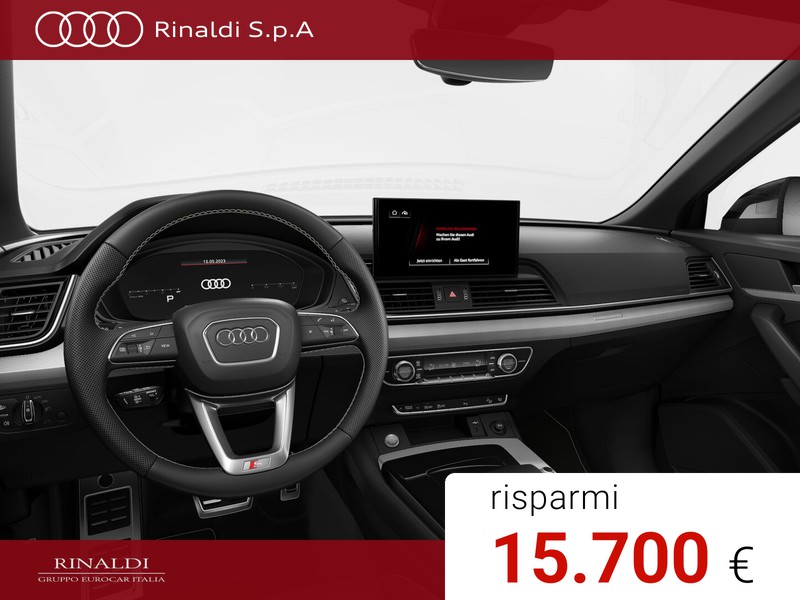 Audi Q5 sportback 40 2.0 tdi mhev 12v identity black quattro s-tronic