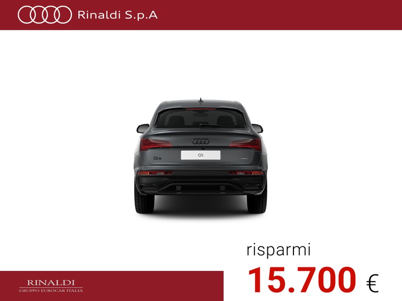 Audi Q5 sportback 40 2.0 tdi mhev 12v identity black quattro s-tronic