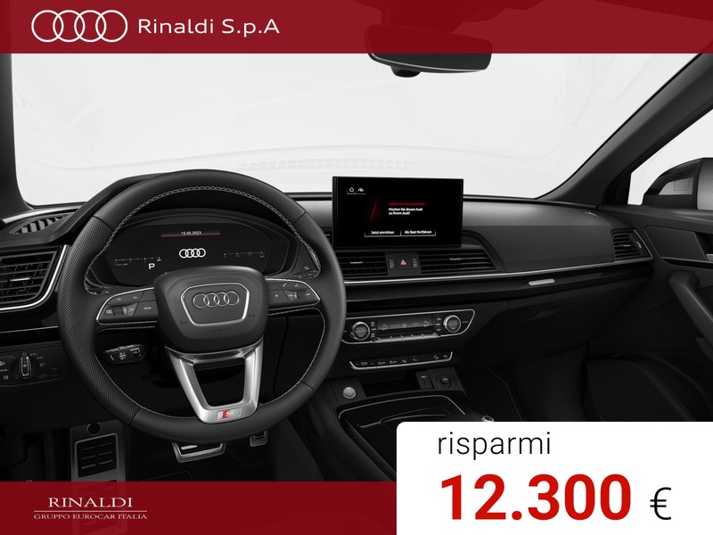 Audi Q5 40 2.0 tdi mhev 12v identity black quattro s-tronic