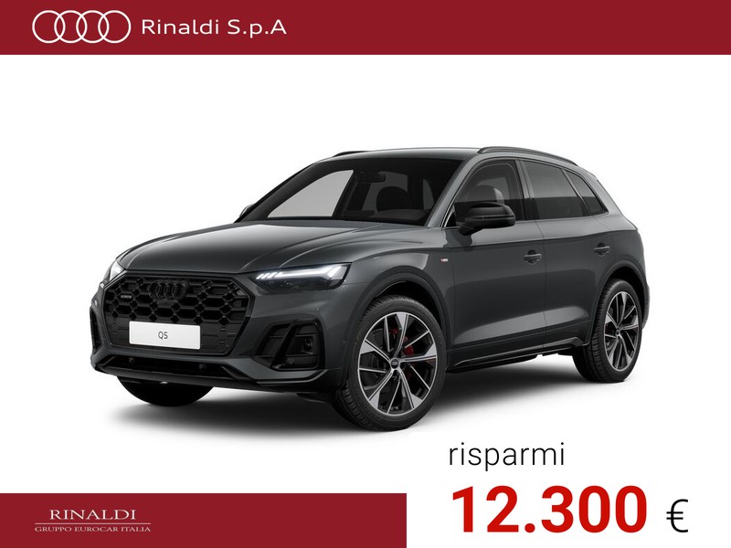 Audi Q5 40 2.0 tdi mhev 12v identity black quattro s-tronic