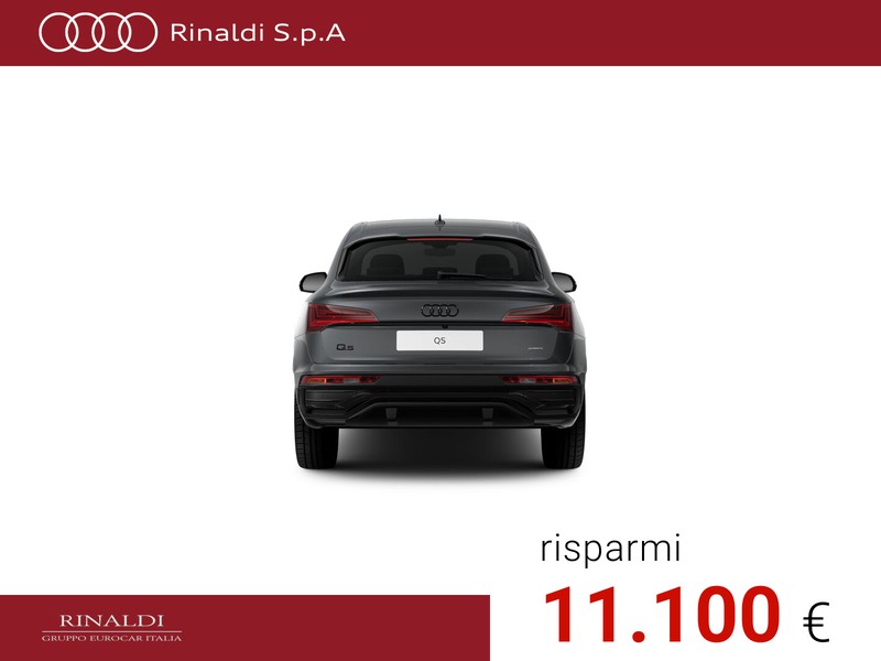 Audi Q5 sportback 40 2.0 tdi mhev 12v identity black quattro s-tronic