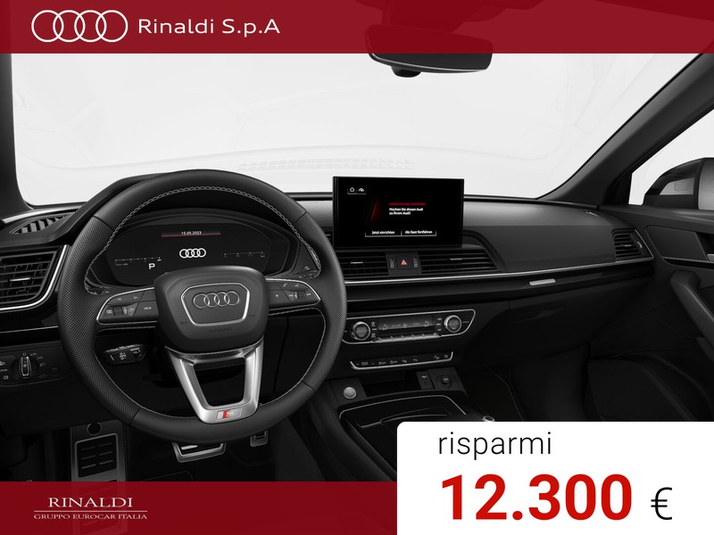 Audi Q5 40 2.0 tdi mhev 12v identity black quattro s-tronic