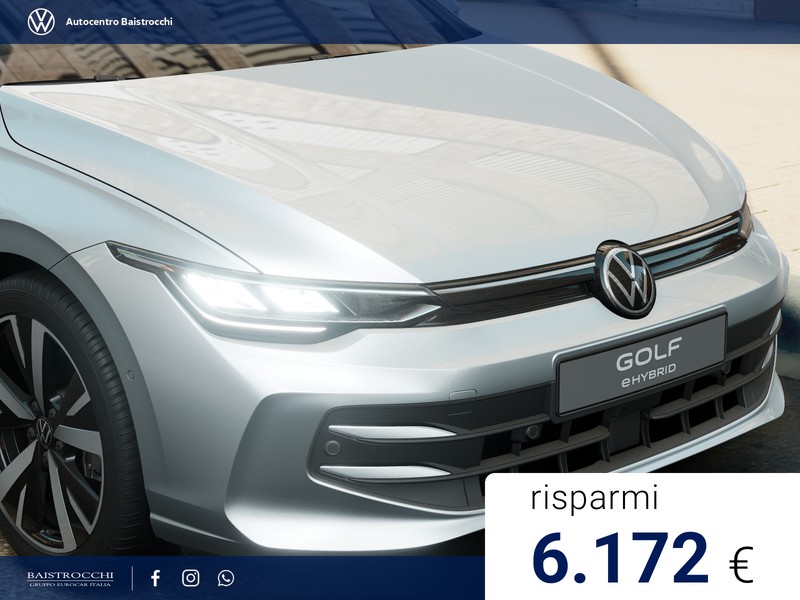 Volkswagen Golf eHybrid Edition Plus 1.5 TSI 204 CV DSG