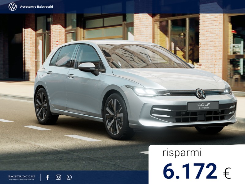 Volkswagen Golf eHybrid Edition Plus 1.5 TSI 204 CV DSG