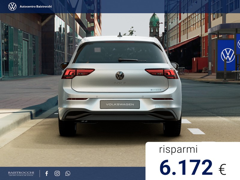 Volkswagen Golf eHybrid Edition Plus 1.5 TSI 204 CV DSG