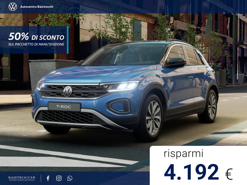 Volkswagen T-Roc Edition Plus 1.5 TSI 150 CV DSG