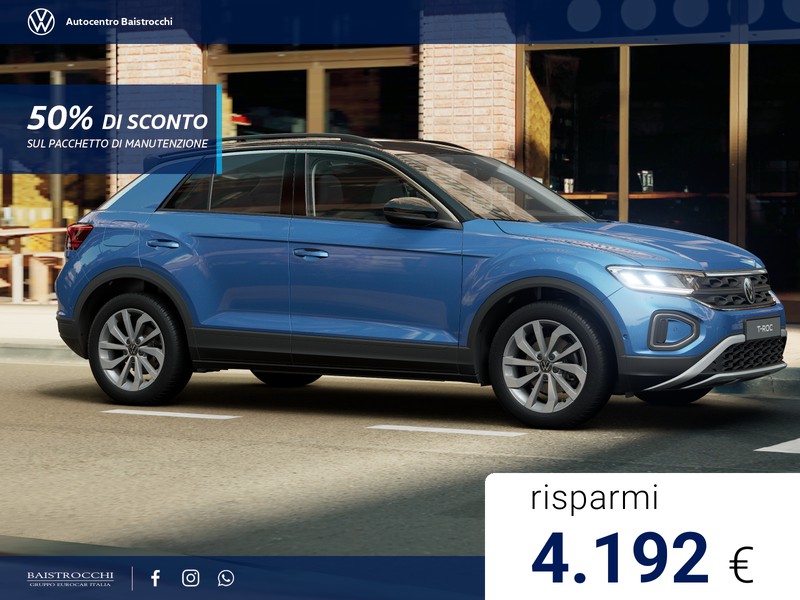 Volkswagen T-Roc Edition Plus 1.5 TSI 150 CV DSG
