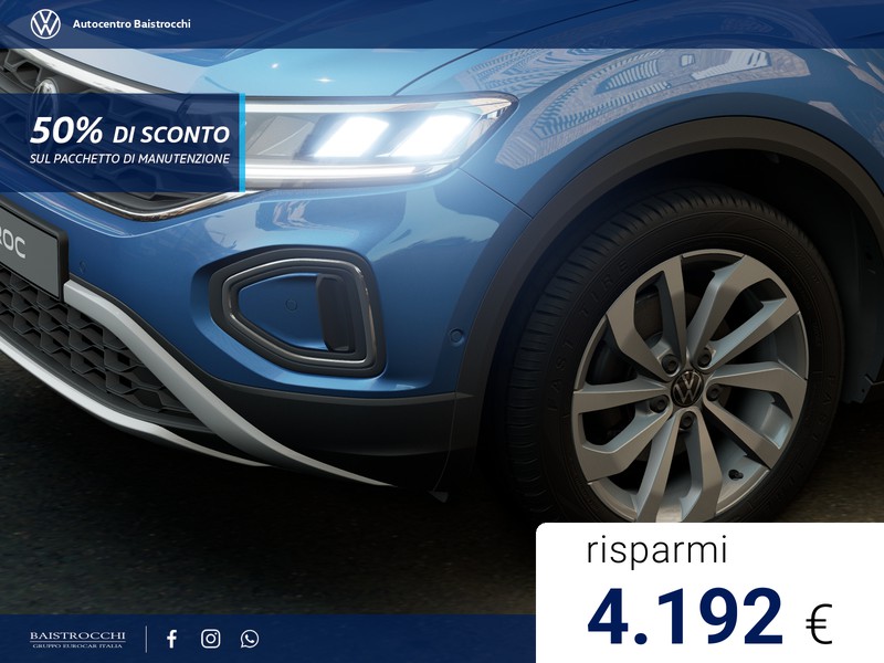 Volkswagen T-Roc Edition Plus 1.5 TSI 150 CV DSG