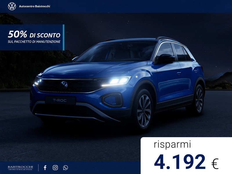 Volkswagen T-Roc Edition Plus 1.5 TSI 150 CV DSG