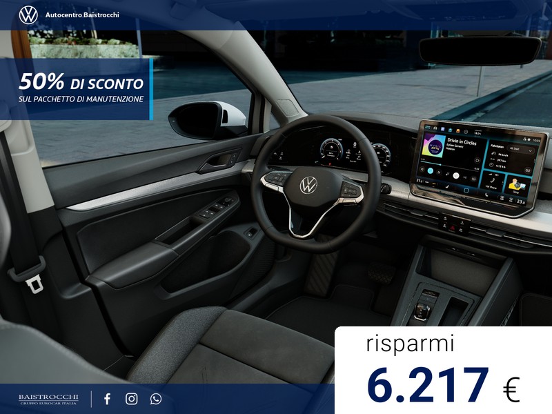 Volkswagen Golf eHybrid Edition Plus 1.5 TSI 204 CV DSG