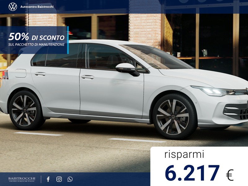 Volkswagen Golf eHybrid Edition Plus 1.5 TSI 204 CV DSG