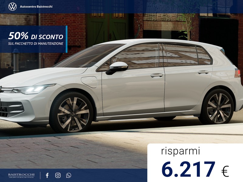 Volkswagen Golf eHybrid Edition Plus 1.5 TSI 204 CV DSG