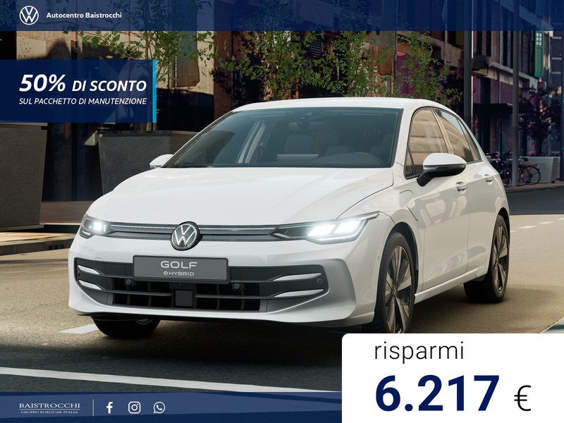 Volkswagen Golf eHybrid Edition Plus 1.5 TSI 204 CV DSG
