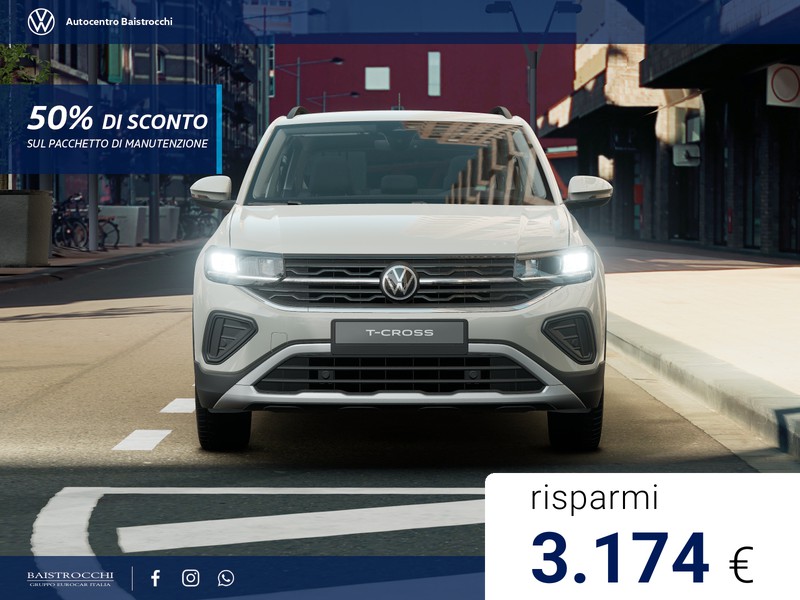 Volkswagen T-Cross Edition Plus 1.0 TSI 115 CV