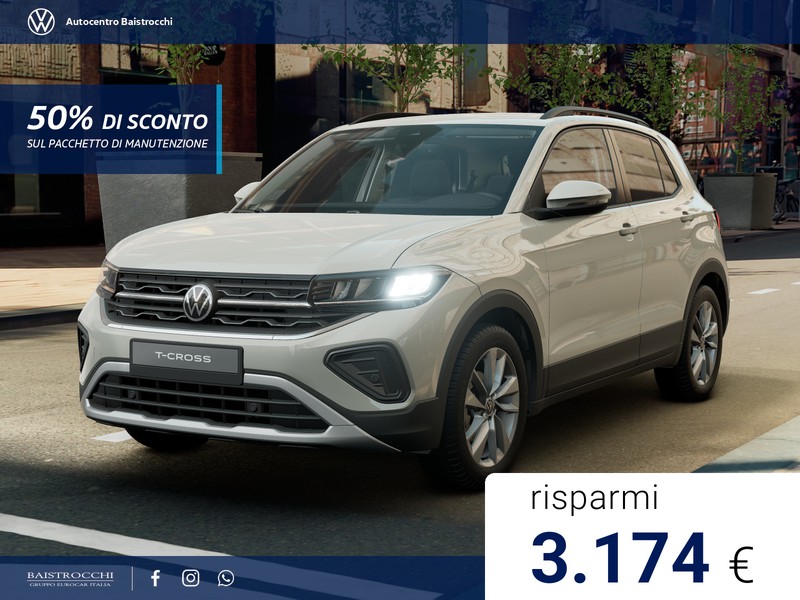 Volkswagen T-Cross Edition Plus 1.0 TSI 115 CV
