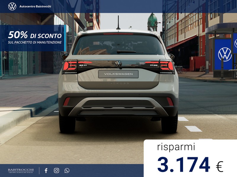 Volkswagen T-Cross Edition Plus 1.0 TSI 115 CV