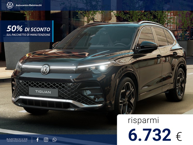 Volkswagen Tiguan eHybrid R-Line Plus 1.5 TSI 204 CV DSG