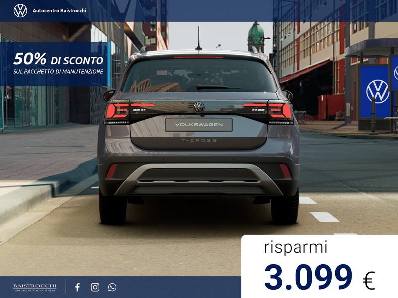 Volkswagen T-Cross Edition Plus 1.0 TSI 115 CV