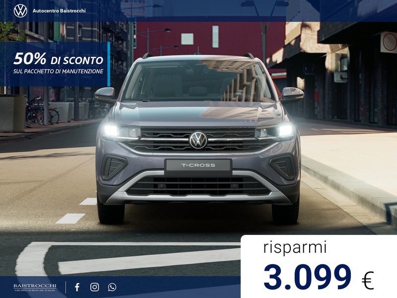 Volkswagen T-Cross Edition Plus 1.0 TSI 115 CV