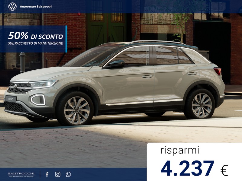 Volkswagen T-Roc Edition Plus 1.5 TSI 150 CV DSG