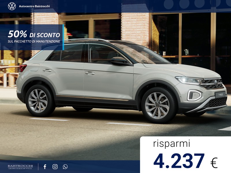 Volkswagen T-Roc Edition Plus 1.5 TSI 150 CV DSG