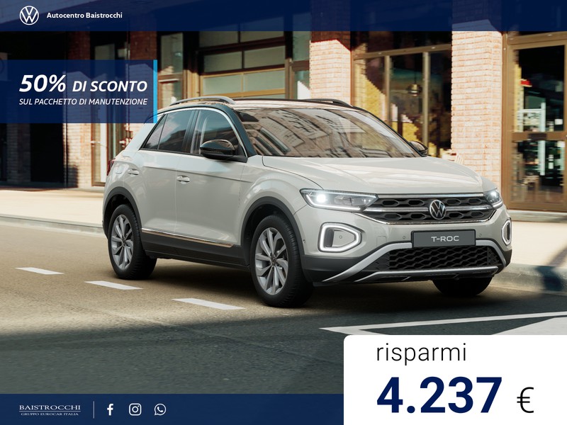 Volkswagen T-Roc Edition Plus 1.5 TSI 150 CV DSG