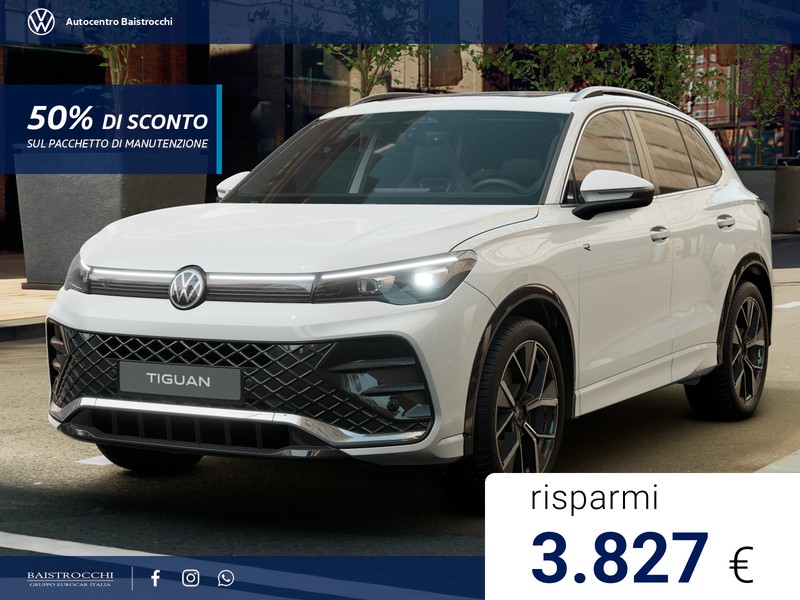 Volkswagen Tiguan R-Line Plus 2.0 TDI 150 CV DSG