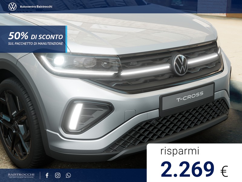 Volkswagen T-Cross R-Line Plus 1.0 TSI 115 CV