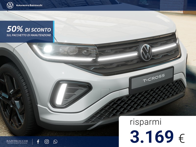 Volkswagen T-Cross R-Line Plus 1.0 TSI 115 CV