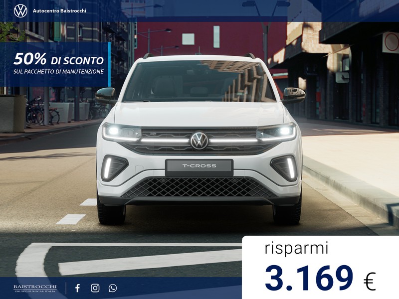 Volkswagen T-Cross R-Line Plus 1.0 TSI 115 CV