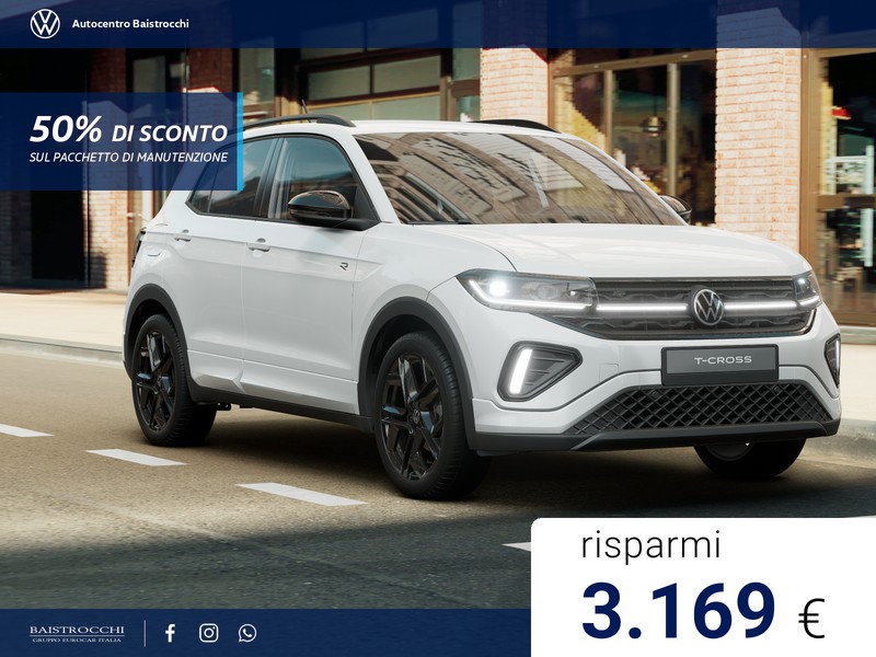 Volkswagen T-Cross R-Line Plus 1.0 TSI 115 CV