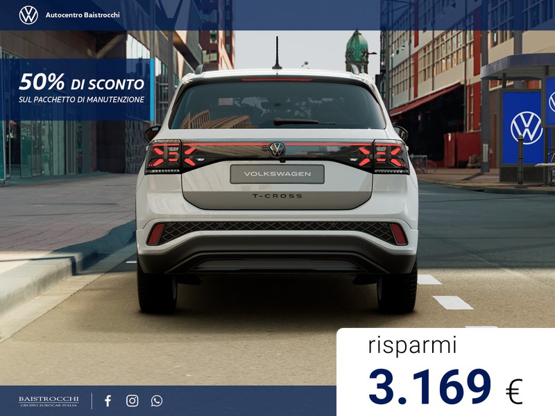 Volkswagen T-Cross R-Line Plus 1.0 TSI 115 CV