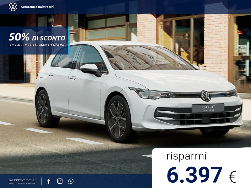 Volkswagen Golf eHybrid Style 1.5 TSI 204 CV DSG