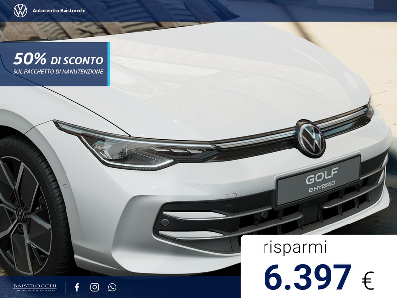 Volkswagen Golf eHybrid Style 1.5 TSI 204 CV DSG