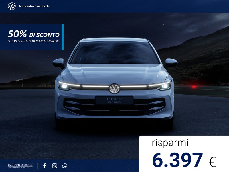 Volkswagen Golf eHybrid Style 1.5 TSI 204 CV DSG